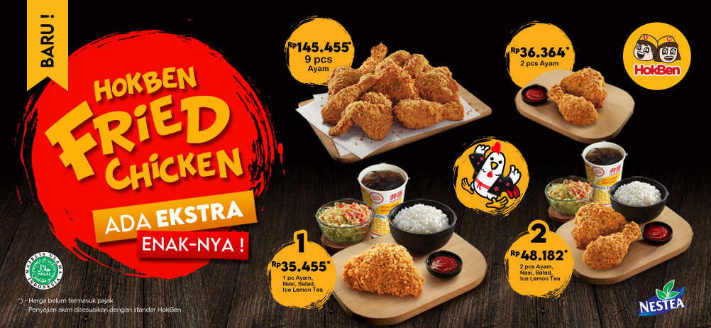 Manjakan Pencinta Ayam Goreng, HokBen Luncurkan Menu Baru dengan Cita Rasa Khas Jepang