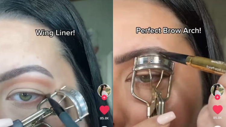 Tutorial Eyeliner Hack, Trik Cepat Aplikasikan Riasan Mata