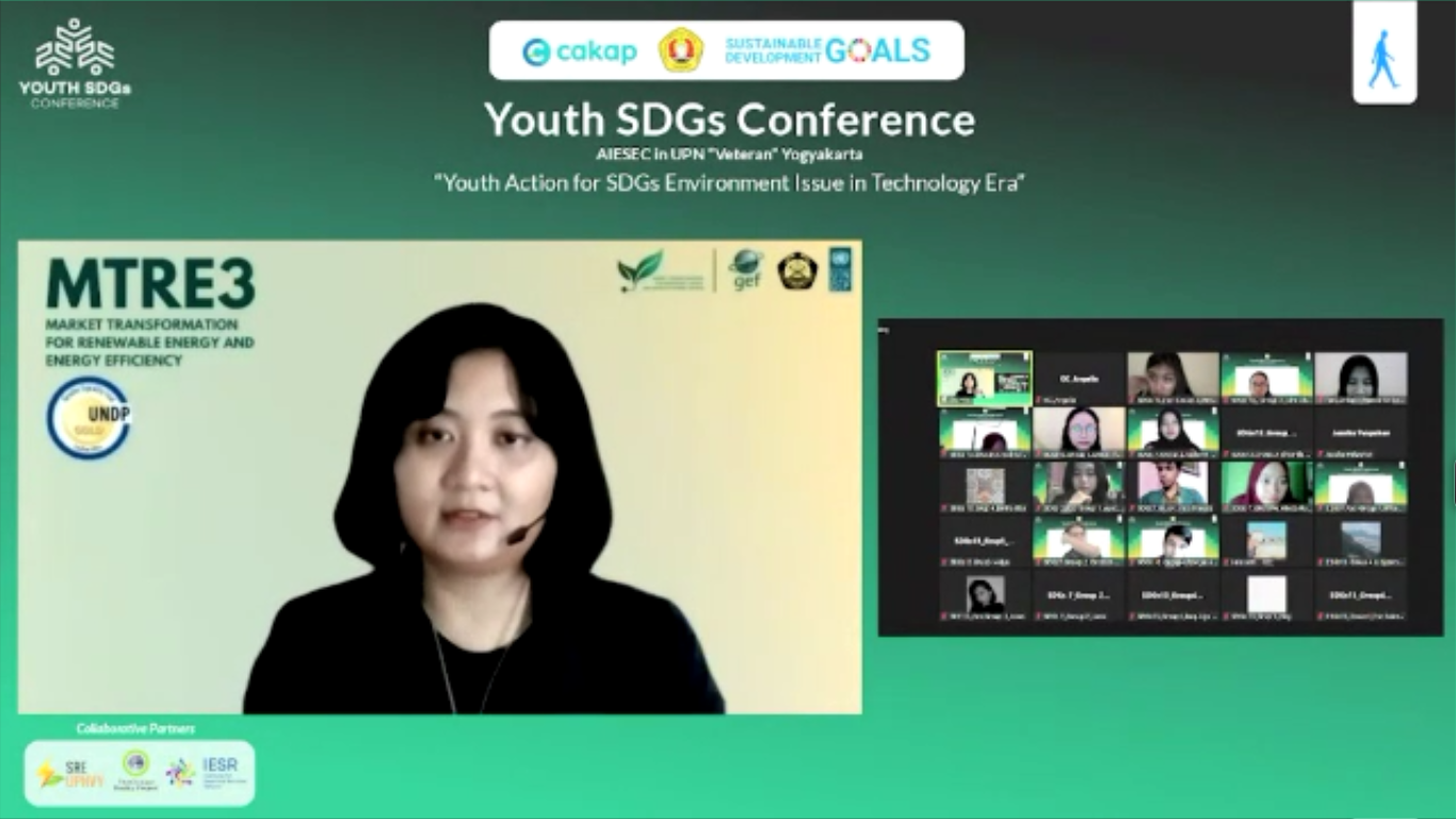 AIESEC Ajak Pemuda Peduli Permasalahan Energi Terbarukan dan Perubahan Iklim melalui Youth SDGs Conference 2021