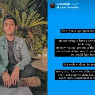 Mengaku 15 Tahun Dipukuli, Aaron Ashab Bongkar Perilaku Abusive sang Kakak