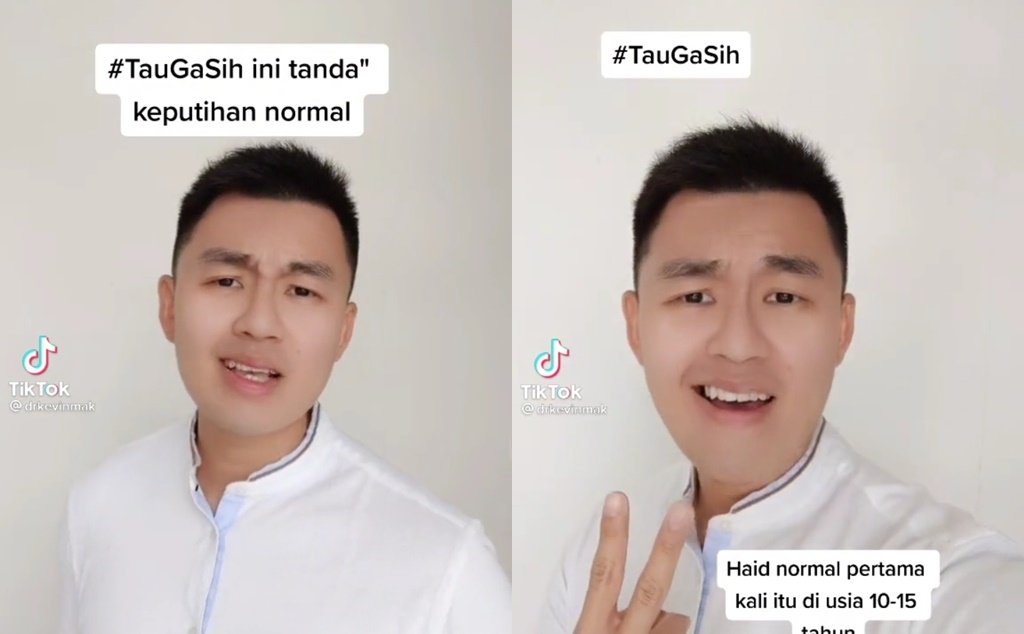 Kemas Edukasi Kesehatan Reproduksi Secara Fun, dr. Kevin Mak Menangkan Challenge #TauGaSih TikTok Indonesia