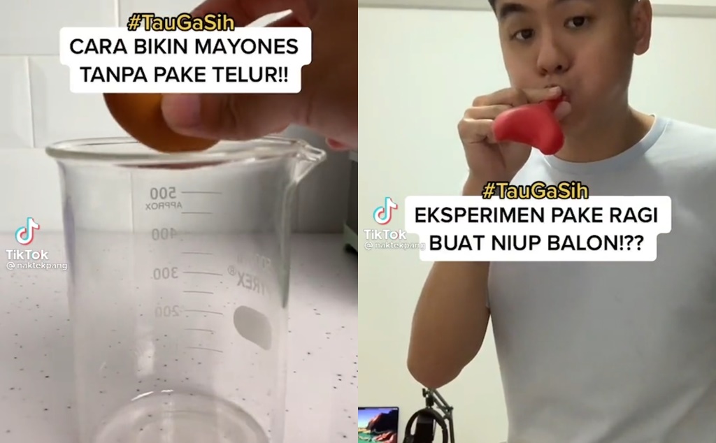 Dennis Guido Menangkan Challenge #TauGaSih TikTok Indonesia Lewat Konten Eksperimen Teknologi Pangan