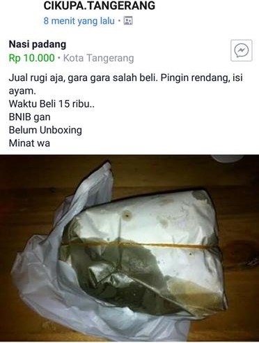 Jualan aneh di facebook 