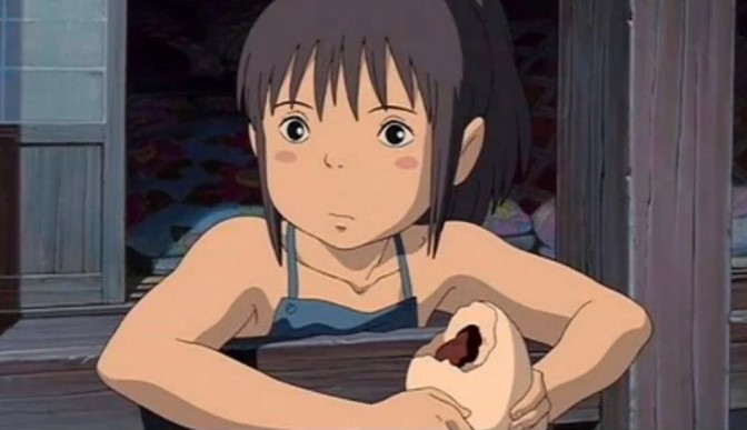 Bakpao Kacang Merah di Spirited Away