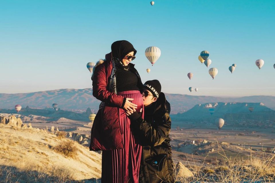 Aurel dan Atta di Cappadocia | Credit: Instagram