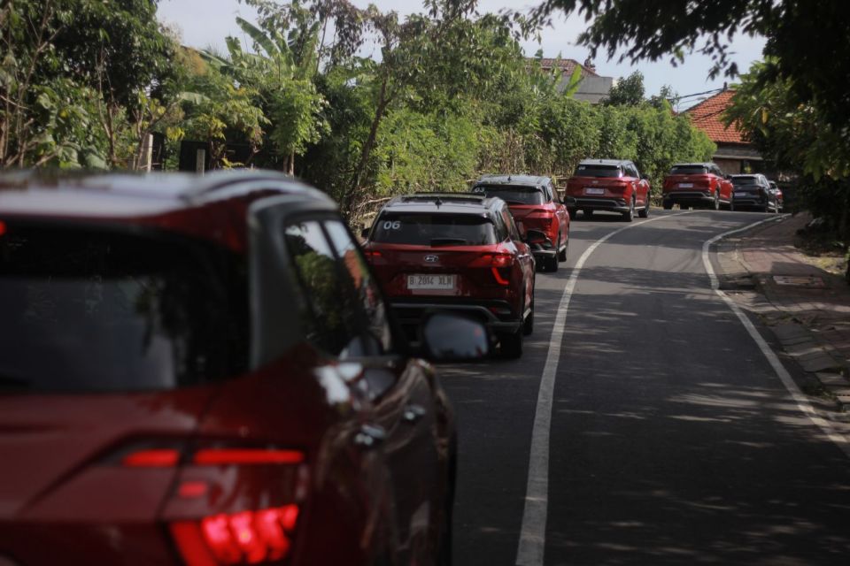 Rombongan Hyundai Creta di Bali