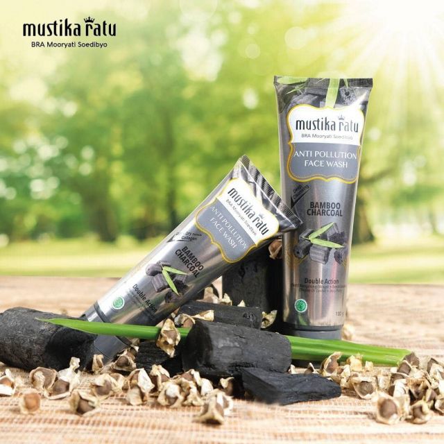 Mustika Ratu Anti Pollution Peel Off Mask Bamboo Charcoal