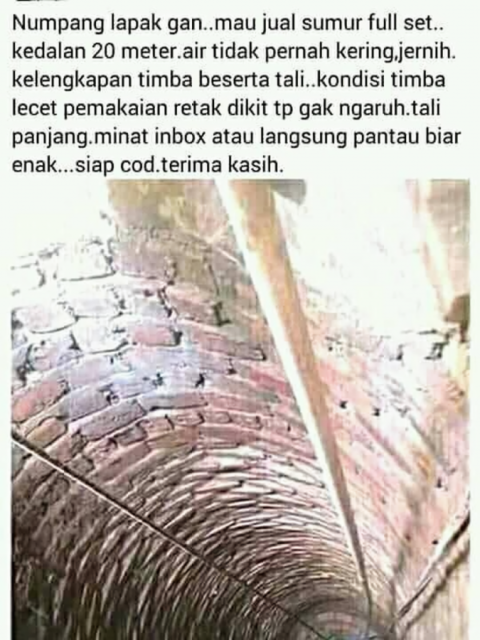 Jualan aneh di facebook 