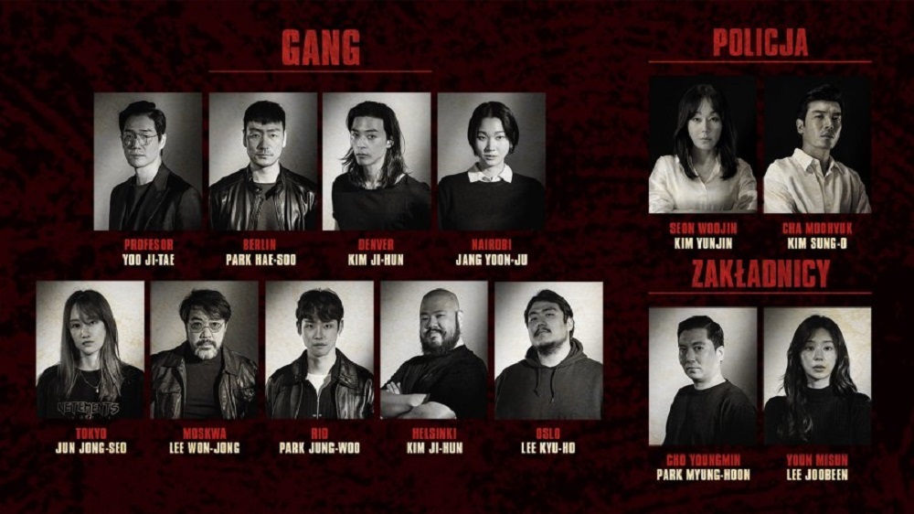 Pemeran Money Heist Korea