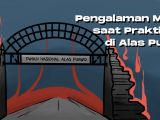 Pengalaman Mistis Praktikum di Alas Purwo, Harus Tidur di Tempat Penampakan Muncul