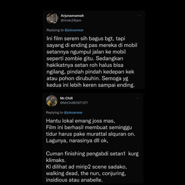 Masih sempat menganalisis