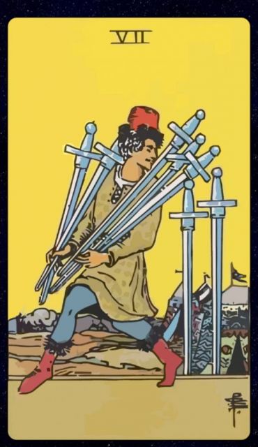 Seven of wands