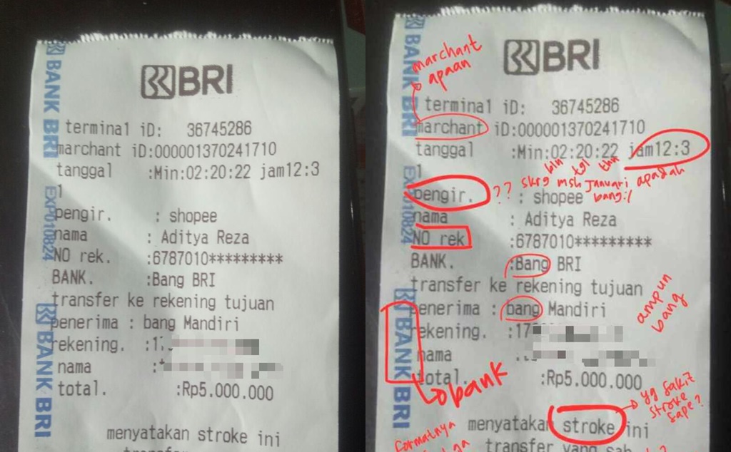 Pengalaman Kocak Warganet dengan Penipu Bukti Transfer Palsu. Pernah Ngalamin?