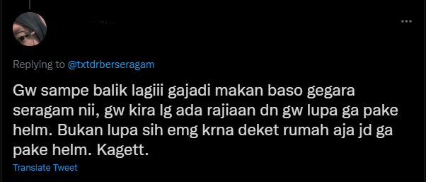 Pengalaman kocak warganet