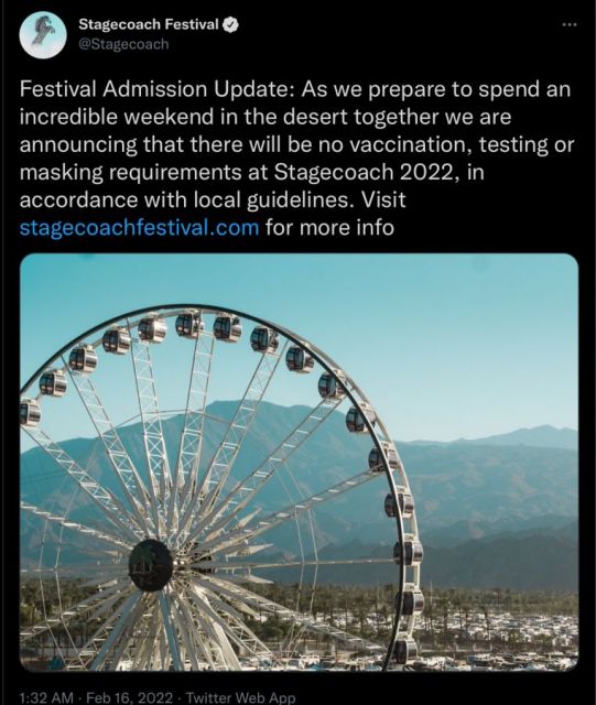 Festival Musik Coachella 2022 Bebaskan Aturan Protokol Covid. Nonton Tanpa Perlu Masker Lagi