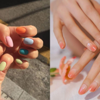 Nail Art Korea yang Tren Tahun ini. Bergradasi sampai yang Ada Berliannya~