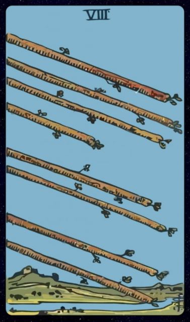 Eight of Wands