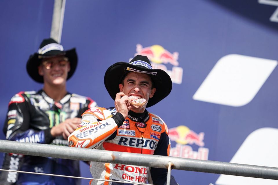 Marc Marquez in Alpine Stars Projects