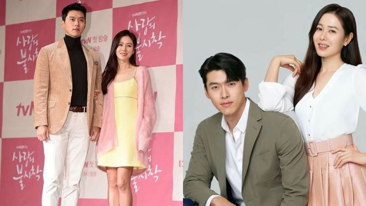 Ide Gaya Busana Couple ala Son Ye-jin dan Hyun Bin. Manis!