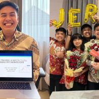 Jerome Polin Sidang Skripsi Online, Terima Surprise dari Keluarga