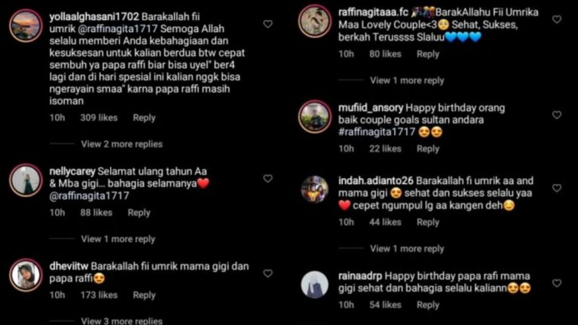 Raffi dan Nagita ulang tahun