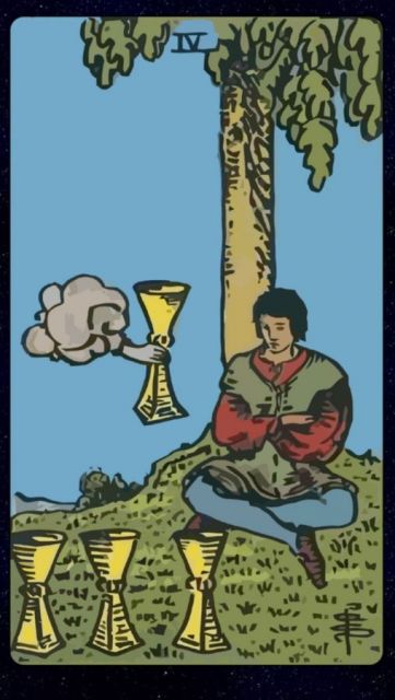 Four of Cups