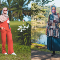 Inspirasi Busana Hijab ala @luluelhasbu. Chic dan Nyaman!