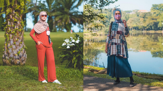 Inspirasi Busana Hijab ala @luluelhasbu. Chic dan Nyaman!