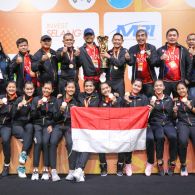 Tim Putri Indonesia Berhasil Juara BATC 2022, Merah Putih Kembali Berkibar