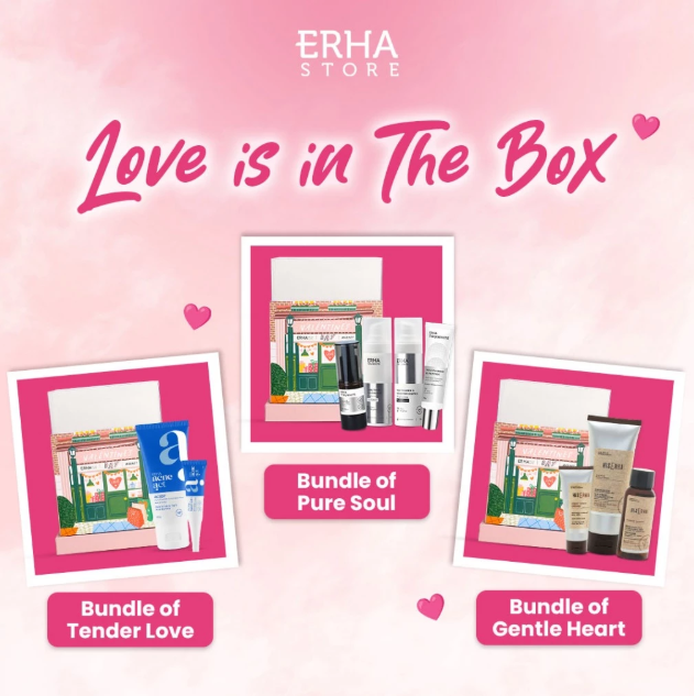 Paket skincare valentine bundle