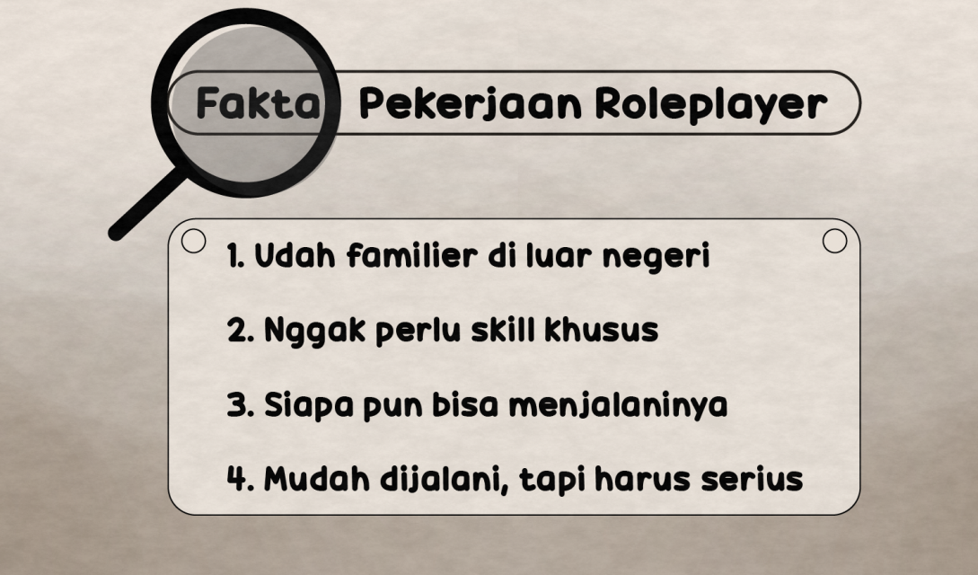 Side job roleplayer