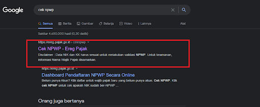 cara cek NPWP valid atau tidak