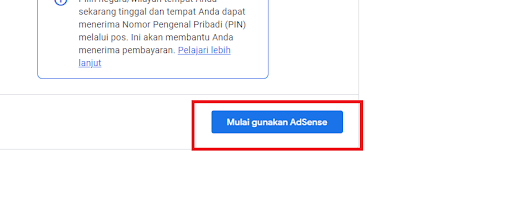 gunakan adsense