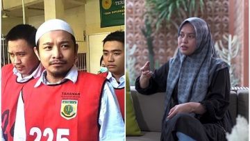 Istri Zul Zivilia Janji Tetap Setia Menunggu Suaminya yang Divonis 18 Tahun Penjara