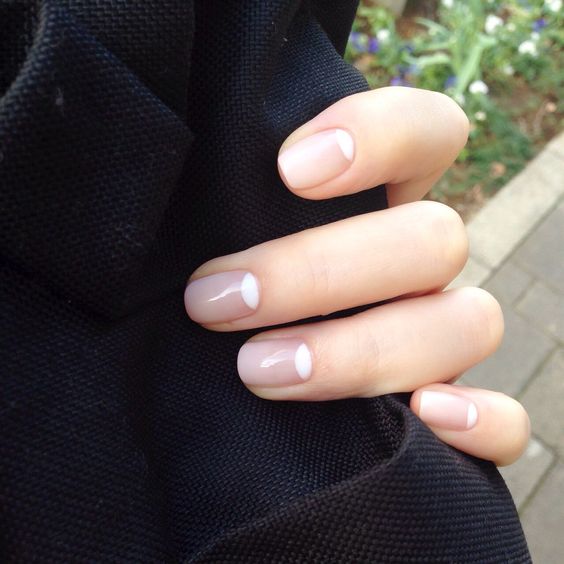 classic reverse manicure