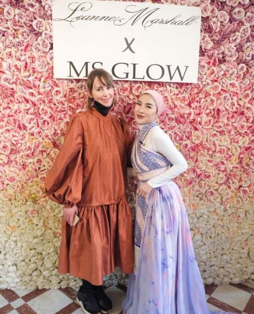 Kolaborasi MS GLOW dan Leanne Marshall