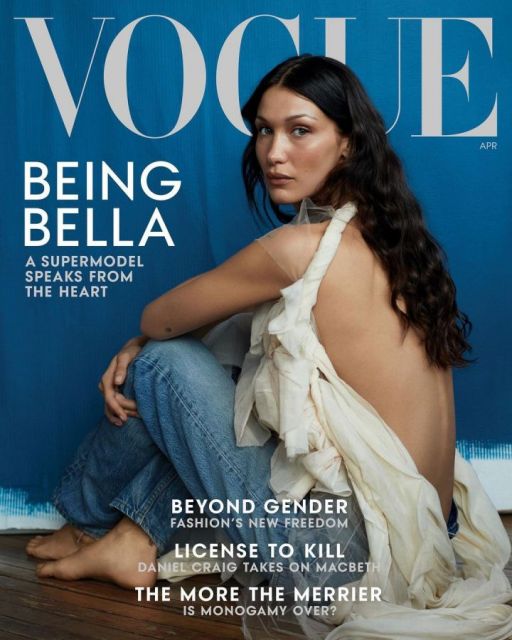 Bella Hadid cover majalah Vogue