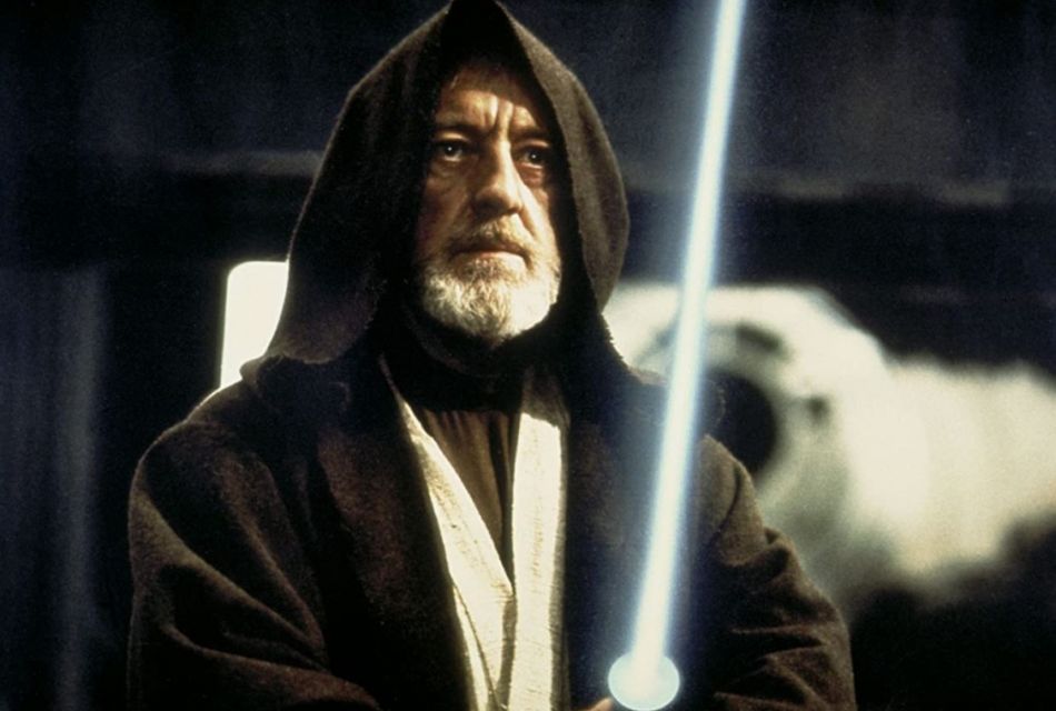 Alec Guinness in Star Wars (1977)