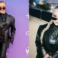 Outfit Serba Hitam Agnez Mo di Billboard Women in Music Awards 2022