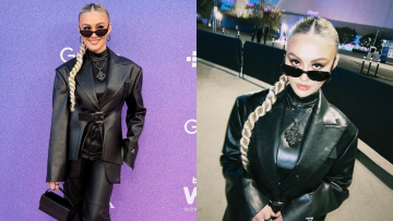 Outfit Serba Hitam Agnez Mo di Billboard Women in Music Awards 2022