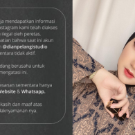 Akun Instagram Dian Pelangi Dibajak, Digunakan Jualan Ponsel Murah