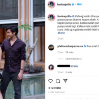 Kevin Aprilio Jengah Ditanya Soal Momongan, Curahkan Isi Hati di Media Sosial