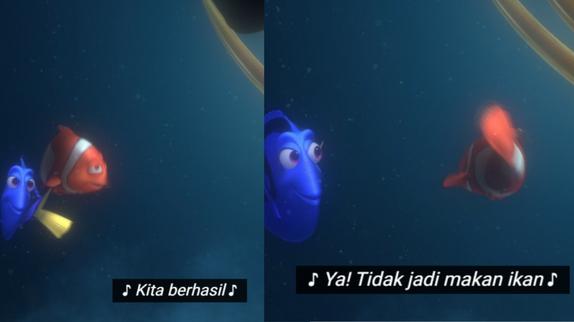 Dory and Marlin