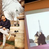 7 Potret Kedekatan Ariel Noah dan Alleia di Paris, Anya Geraldine Jadi Sorotan