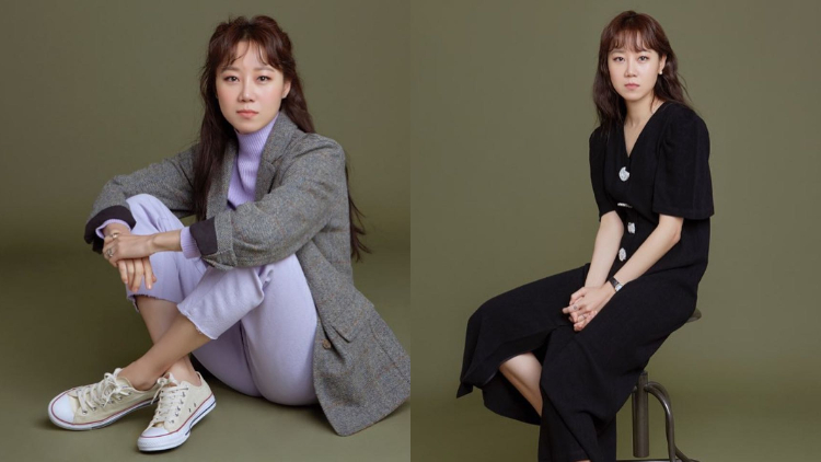 Gong Hyo-jin dengan make-up flawless, membuat wajahnya tampak glowing dan sehat