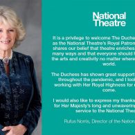 Putri Camilla Ambil Alih Tugas Meghan Markle di Teater Nasional London