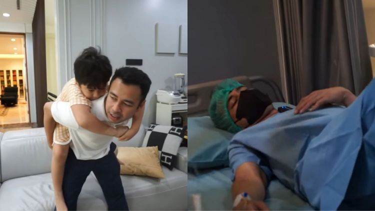 Raffi Ahmad Masuk Rumah Sakit, Alami Saraf Kejepit saat Bermain Bersama Rafathar