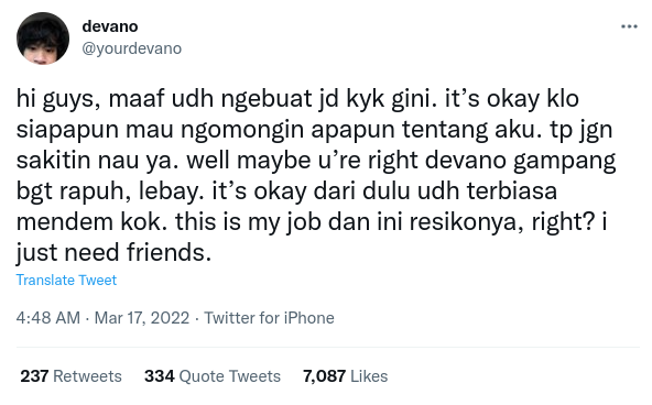 Devano Danendra Isyaratkan Putus dengan Naura Ayu, Bikin Fans Heboh