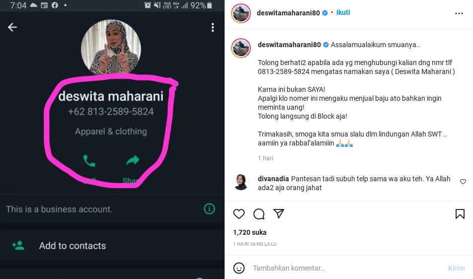 Nama Deswita Maharani Dicatut Oknum untuk Modus Penipuan