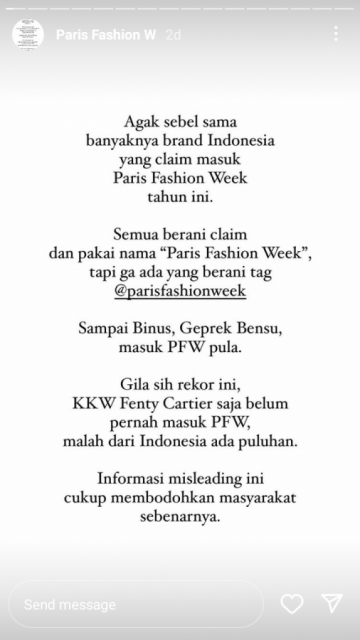 Kritik Lucky Heng pada brand lokal Indonesia dan Gekrafs